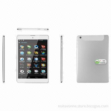 7.85-inch 1,024 x 768 Tablet PC, Android TM 4.2 Jelly Bean, MT8389, Quad Core A7 @ 1.2GHz, 1G DDR